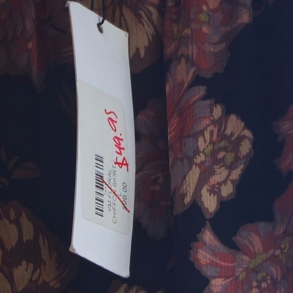 Veronica M Skirt & Top Set-$173 Set Sz Large Brand New W/Tags - Picture 3 of 4